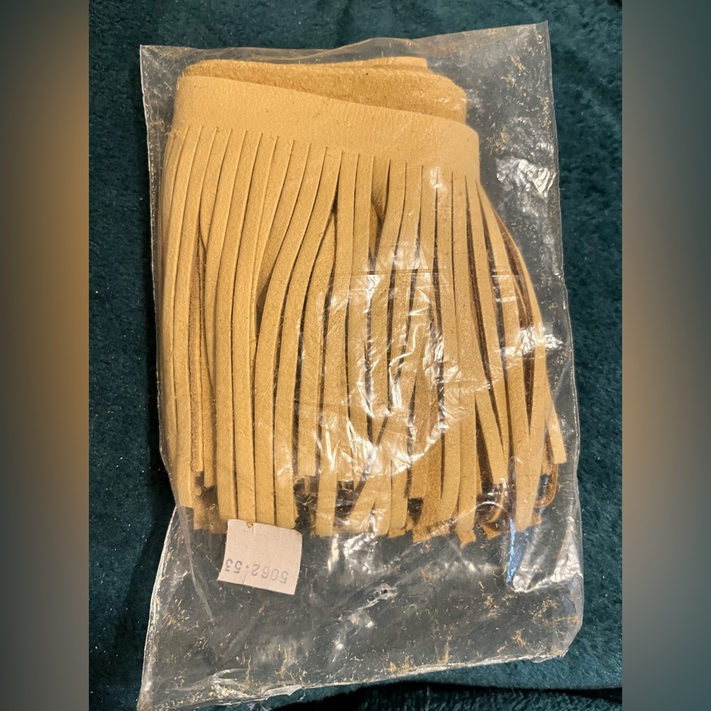 Tandy Leather Genuine Deertan Leather Fringe New In Package